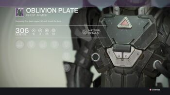 Oblivion Plate-Chest
