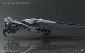 Shrikeのコンセプトアートの下塗り。