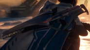 Ana Bray's rifle.