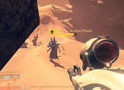 where to find archon priest on mars