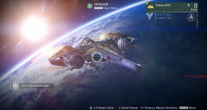 Destiny First Look Alpha ビルドのゲーム内のスクリーンショット