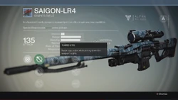サイゴンLR4、レアのスナイパーライフル。