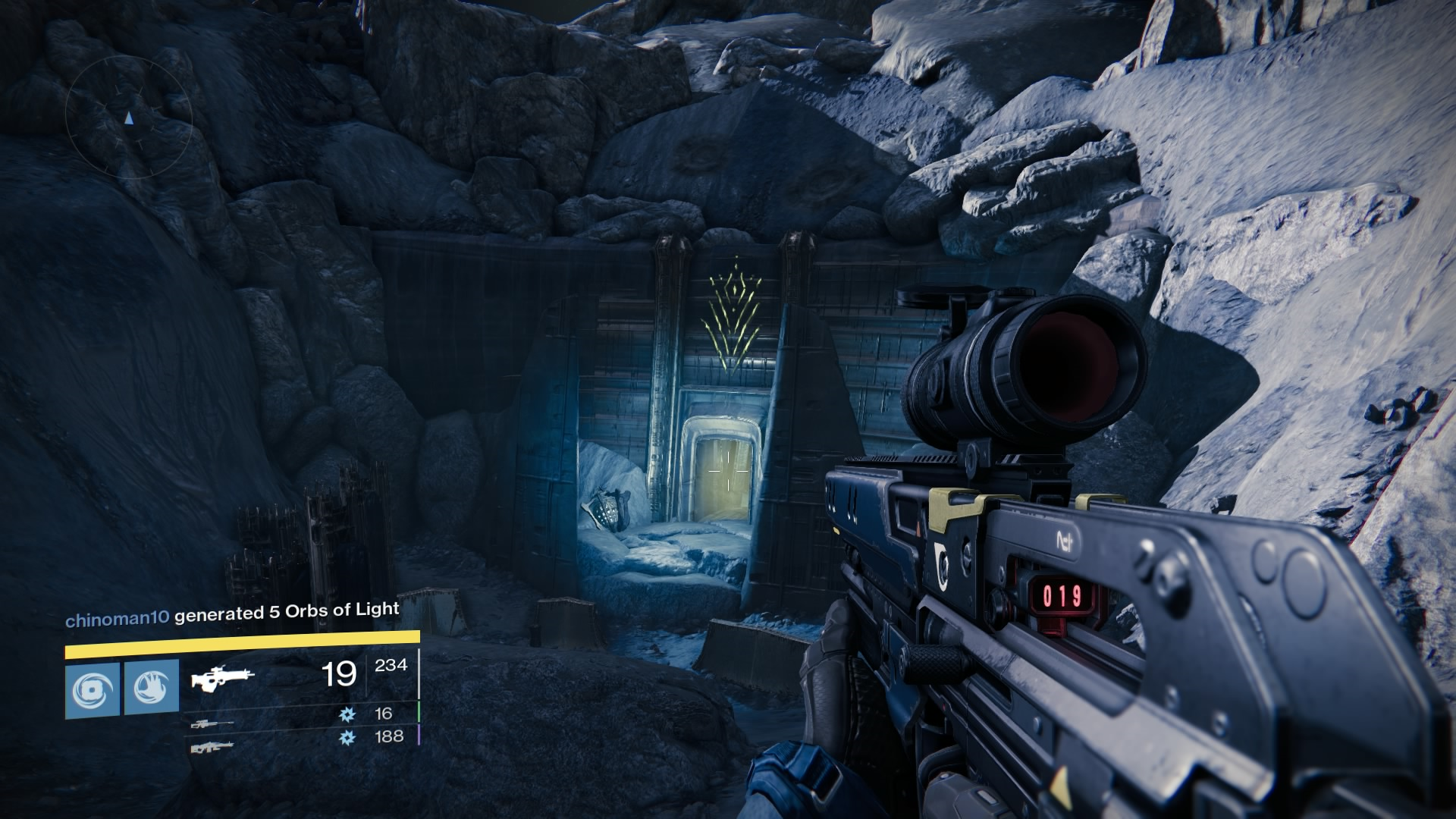 All 5 Destiny Golden Chests Locations on the MOON