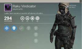 Raku Vindicator (Gauntlets)