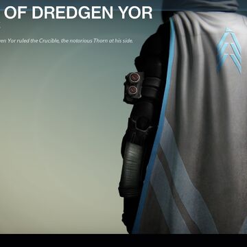 images Destiny 2 Dredgen Yor Armor cloak of dredgen yor rare destiny