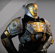 Lord Saladin in his armor.