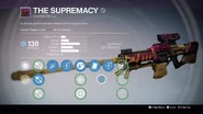 The Supremacy Overlay on PlayStation.