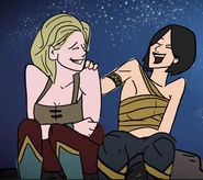 Calisto y Artemisa (Zeus) en "Zeus"