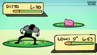 Ditto vs Loki.