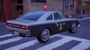 Takoshima Police Car (Rear) (Destroy All Humans! 2 - Reprobed)