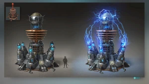 The mighty Tesla Coil.