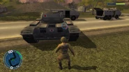 Japanese Army Tank (Rear) (Destroy All Humans! 2)