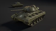 Concept art for the M24 Chaffee tank in Destroy All Humans! Remake