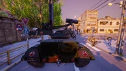 Japanese Army Laser Tank (Rear) (Destrou All Humans! 2 - Reprobed)