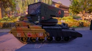 Japanese Army Missile Tank (Other Side) (Destrou All Humans! 2 - Reprobed)