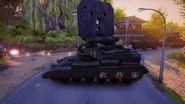 Japanese Army Laser Tank (Other Side) (Destrou All Humans! 2 - Reprobed)