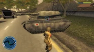 Japanese Army Tank (Other Side) (Destroy All Humans! 2)