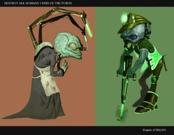 A Furon scientist and worker.