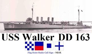 USS Walker DD 163