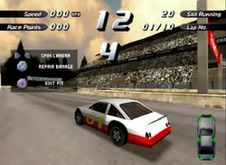 A  at the pit stop in .