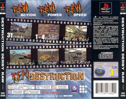 Destruction derby hot sale raw ps1