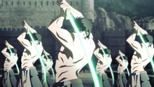 Gara about to use True Majinken