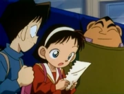 Mitsuhiko decifrando la mappa.