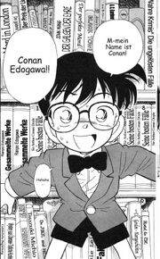 Shinichi è ora chiamato Conan Edogawa
