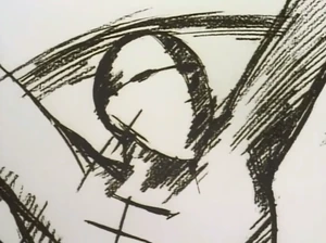 ...E hizo un dibujo del saltador