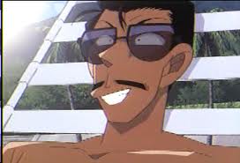 Kogoro en la playa