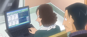 Noganobu discutiendo con Chiyoko