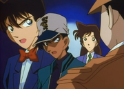 Ran piensa que Heiji se parece a Shinichi