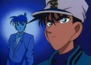 Heiji piensa que Shinichi ha perdido