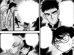 Conan deduce que Akiko y Ran se dieron cuenta de la identidad del barón Nocturno