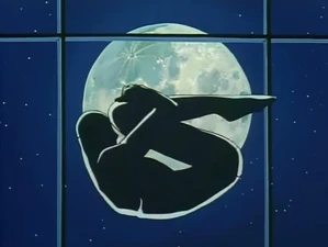 Hisashi saltando en la oscuridad para que el testigo pensara que era Naoya quien saltaba...