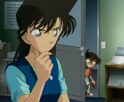 detective conan ran in danger