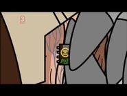 Barrage is pulling his microchip out