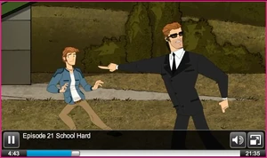 He was the president's son in his father's film