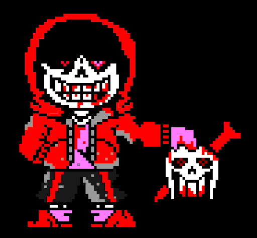 AlechaNine on Game Jolt: ///The Murderer Trio! / Horror!Sans (HorrorTale)  / Dust!Sans (DustT