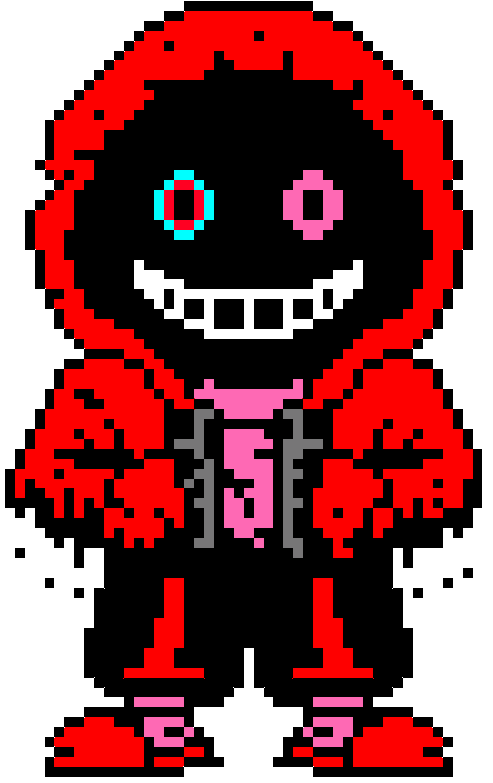 Phantom dust sans pixel art : r/Undertale