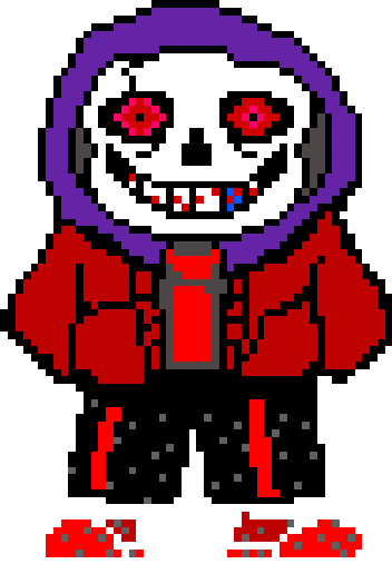 Undertale au sans fell outerdust