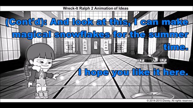 Wreck-It Ralph 2 Animation of Ideas 3