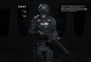Extras Gallery "SWAT" variation.