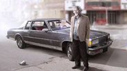Hank Anderson and his car Artwork