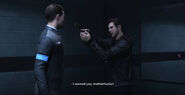 Gavin Reed Threaten Connor when interfering The Interrogation-Detroit