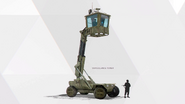 US army surveillance tower concept art