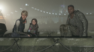 Kara, Alice and Luther, Battle for Detroit, crossing the river