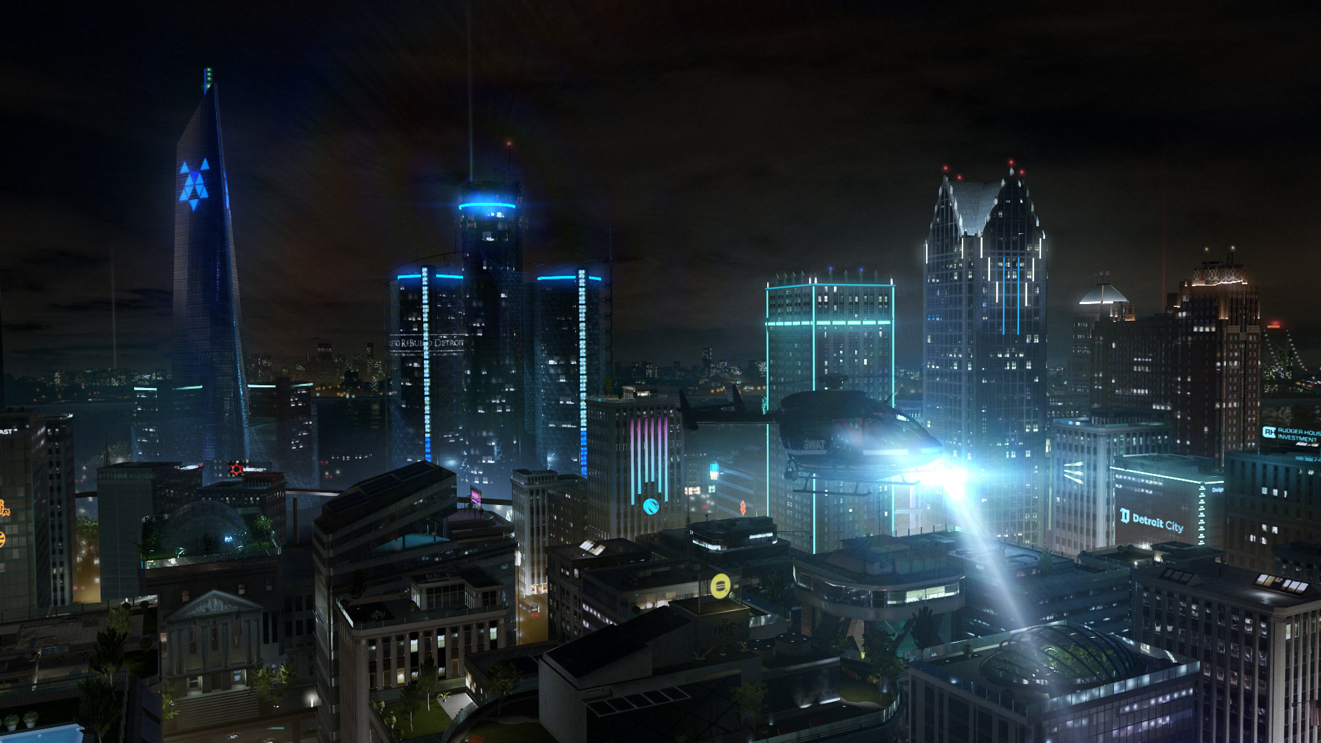 Some D:BH based environment renders of Detroit from my  series which  takes place in the D:BH universe (circa 2039) : r/DetroitBecomeHuman