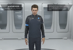 Detroit: Become Human Markus RK200 Suit Jacket Housekeeper Android Uni