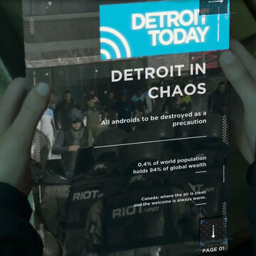 Detroit In Chaos Detroit Become Human Wiki Fandom Detroit In Chaos Detroit Become Human Wiki Fandom